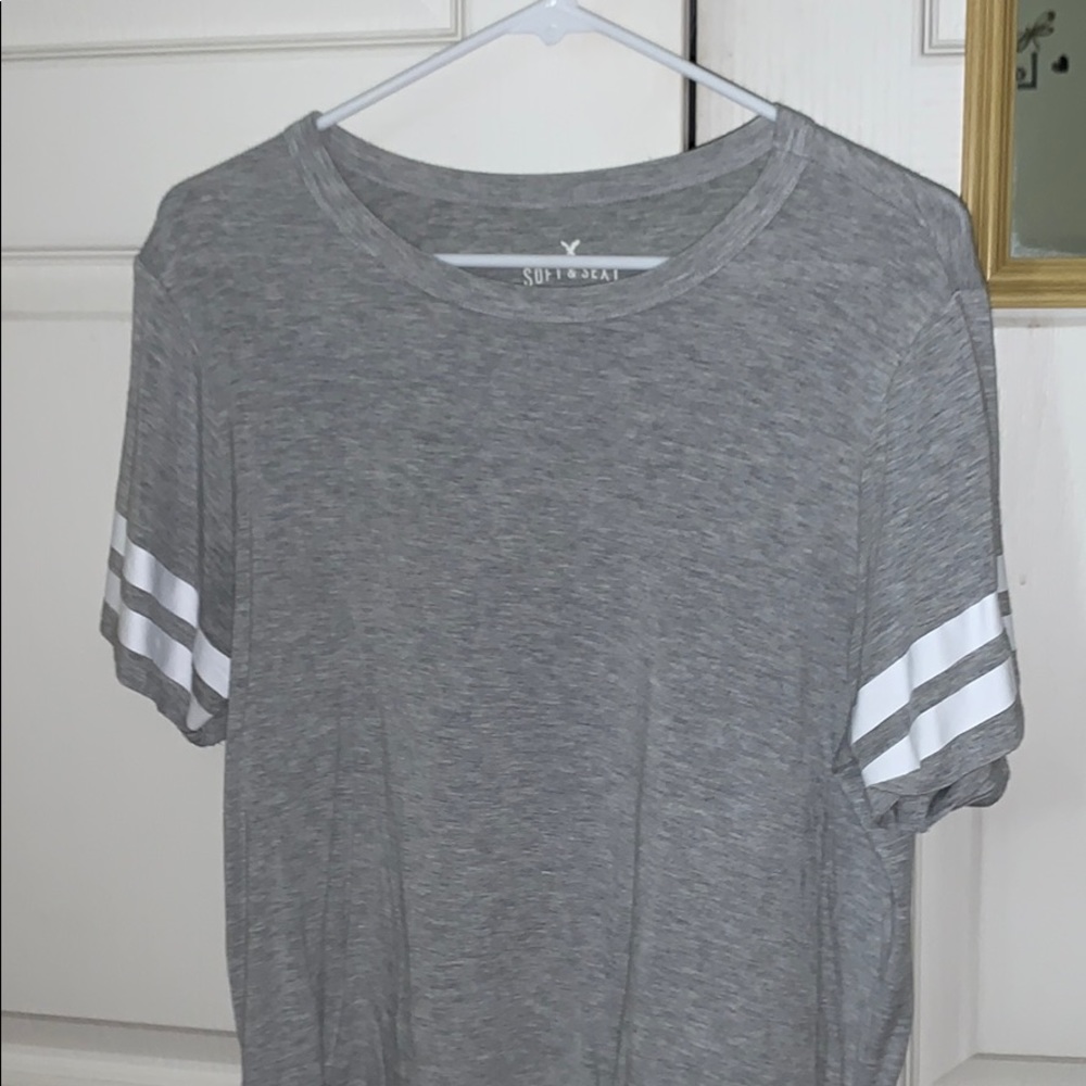 Grey soft T-shirt